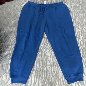 Victoria’s Secret high waisted Blue Jogger Sweatpants